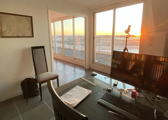 Vue Incroyable Sur La Mer, Lumineux ! * Barneville-Carteret